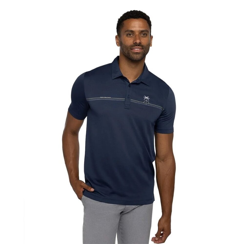 Travis Matthews Luna Sol Navy Polo